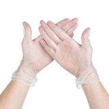 Vinyl Gloves Clear Size M (100 Units)