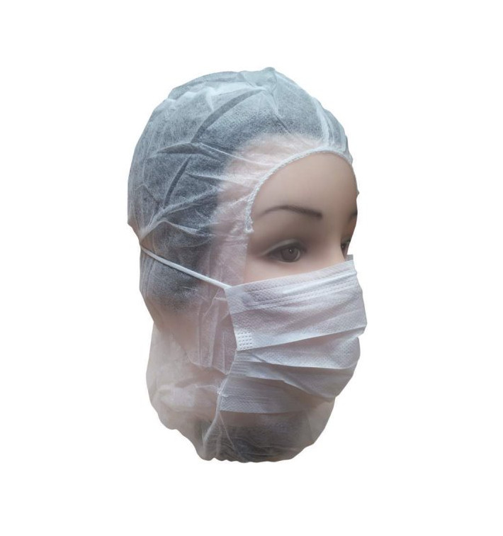 Disposable Surgeon Hood PP White (50 Units)