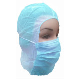 Disposable Surgeon Hood PP Blue (50 Units)