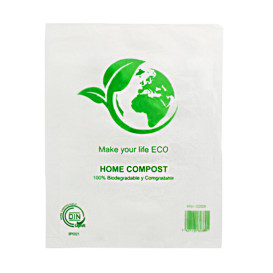 Plastic Bag Block 100% Home Compost 25x37cm (3.000 Units)