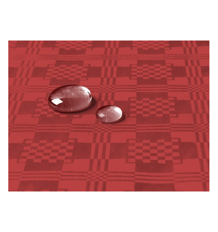 Tablecloth Roll Waterproof Red 1,2x5m (10 Units)