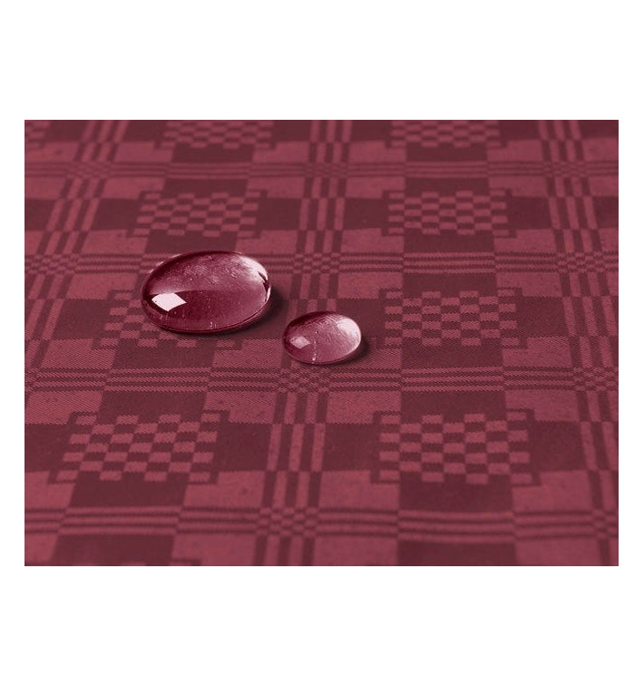 Tablecloth Roll Waterproof Burgundy 1,2x5m (10 Units)