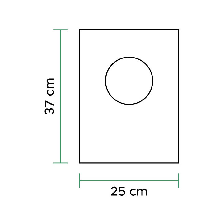 Plastic Bag Block 100% Biodegradable 25x37cm (3.000 Units)