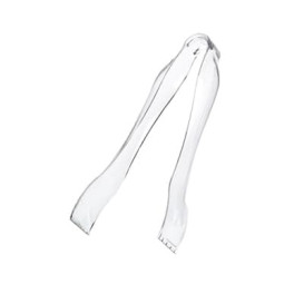 Plastic Salad Tongs PS Clear 27cm 
