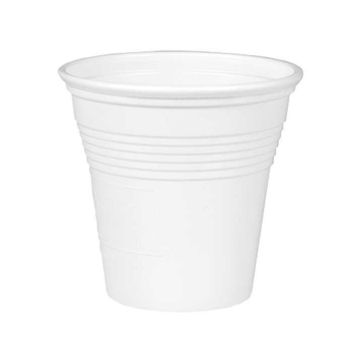 Plastic Shot PS White 80 ml (50 Units) 