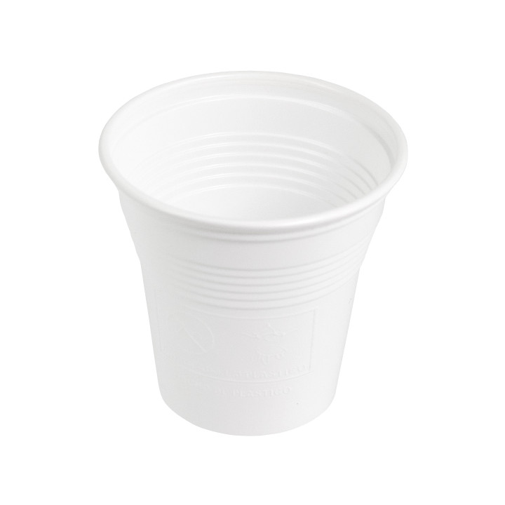 Plastic Shot PS White 80 ml (50 Units) 