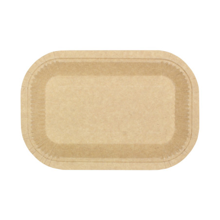 15x23 cm Kraft Grease-Resistant Cardboard Tray