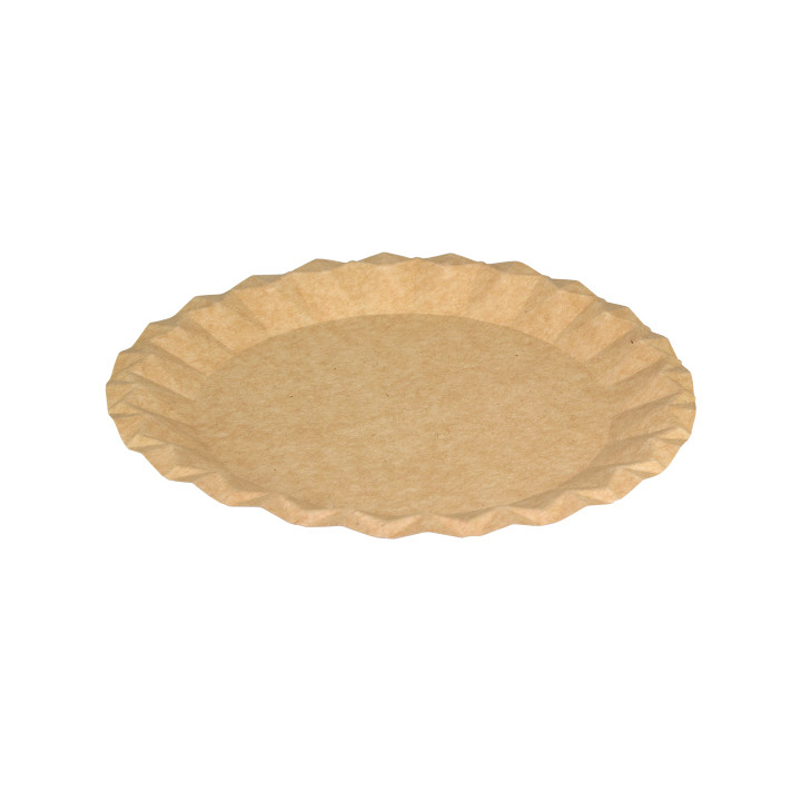 Kraft Paper Plate “Flower” Ø18cm 225g/m² (600 Units)