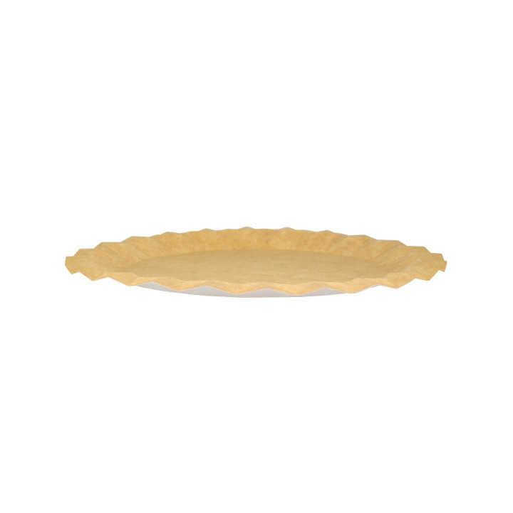 Kraft Paper Plate “Flower” Ø23cm 245g/m² (600 Units)