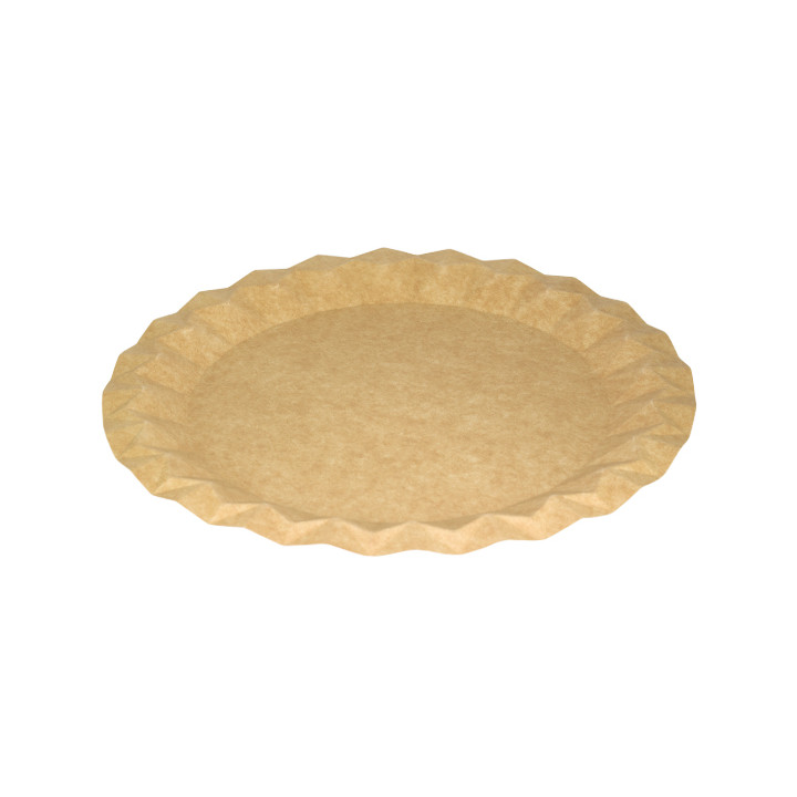 Kraft Paper Plate “Flower” Ø23cm 245g/m² (50 Units) 