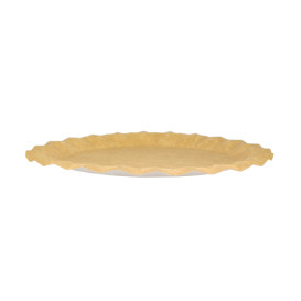 Kraft colour paper plates, simple and natural