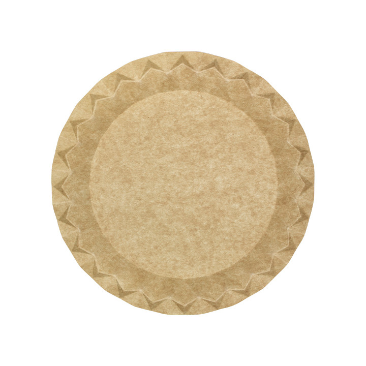 Kraft Paper Plate “Flower” Ø29cm 245g/m² (50 Units) 