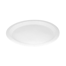 Paper Plate Round White Ø26cm 200g/m² (50 Units) 