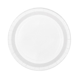 Paper Plate Round White  Ø26cm 250g/m² (50 Units) 
