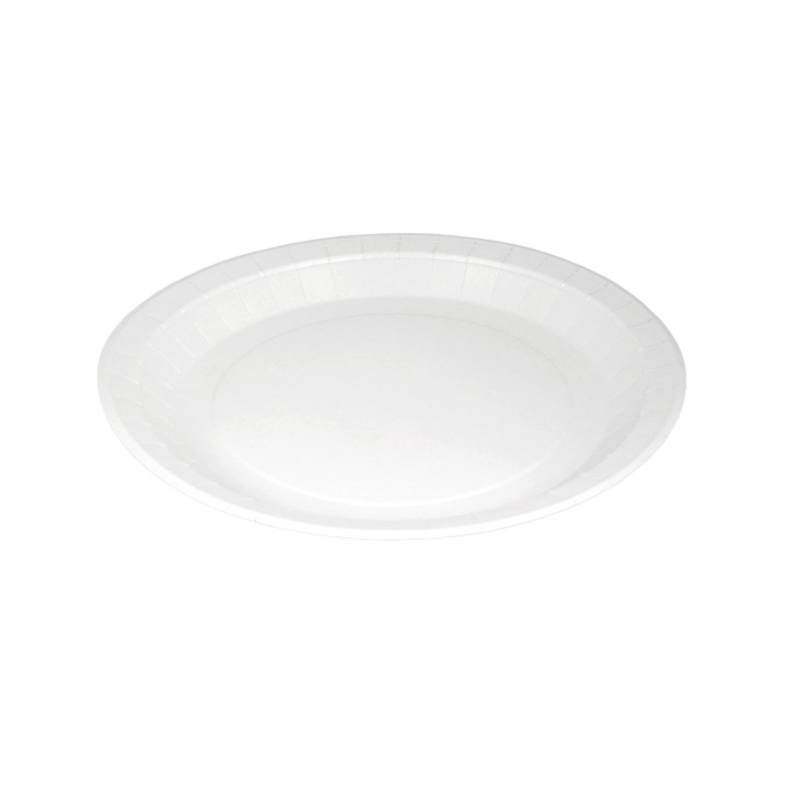 Paper Plate Round Greaseproof Shape White  Ø18cm 250g/m² (350 Units) 