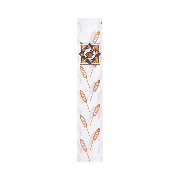 Paper Food Bag "Espigas" 9+3x51cm (125 Units) 