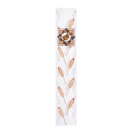 Paper Food Bag "Espigas" 9+3x51cm (1000 Units)