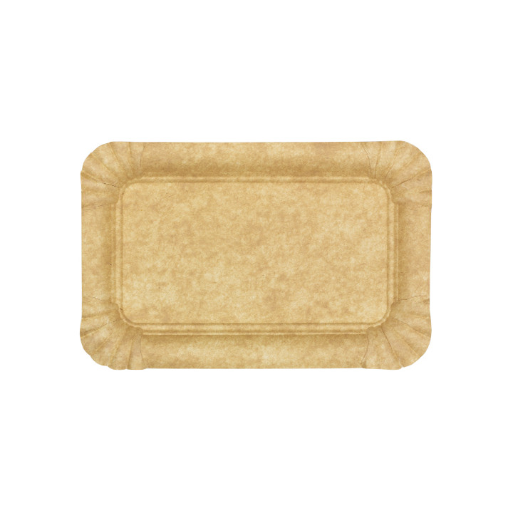 Paper Tray Kraft "Flower" 12x19cm 295g/m² (750 Units)