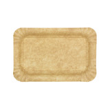 Paper Tray Kraft "Flower" 12x19cm 295g/m² (50 Units)