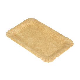 Paper Tray Kraft "Flower" 12x19cm 295g/m² (50 Units)