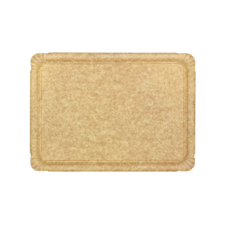 Paper Tray Kraft "Flower" 25x34cm 390g/m² (750 Units)