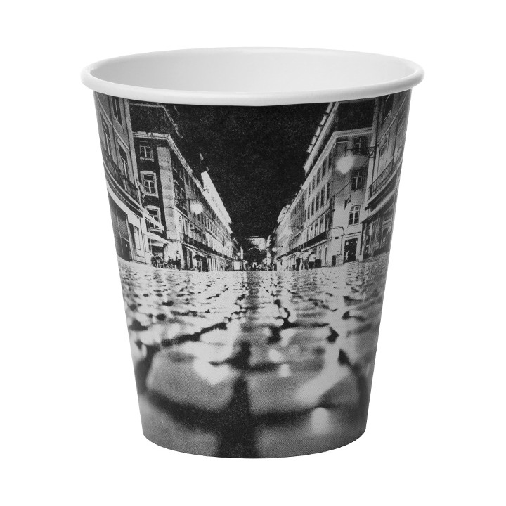 Paper Cup "Parisian" 6 Oz/180ml Ø8,0cm (50 Units) 