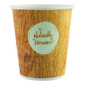 Paper Cup PLA "BioWare" Vending Eco-Friendly-Friendly 8 Oz/240ml Ø7,0cm (2.500 Units)