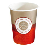 Paper Cup "Specialty to go" 12 Oz/384ml Ø8,5cm (50 Units) 