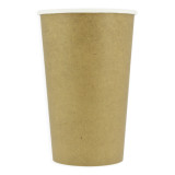 Paper Cup Kraft ECO 16Oz/480ml Ø9cm (50 Units)