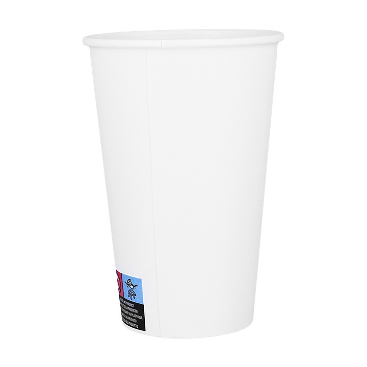 Paper Cup White ECO 16Oz/480ml Ø9cm (1.000 Units)