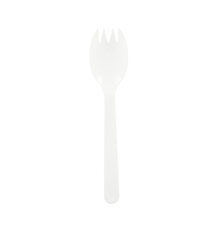 Plastic Fork Spork PS 12,3cm (1.000 Units)