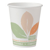 Paper Cup PLA "Bare" 12 Oz/360ml Ø8,9cm (50 Units) 