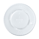 Lid for Cup PS Cross 8, 9, 12 Oz 375 ml Ø8,0cm (100 Units)  