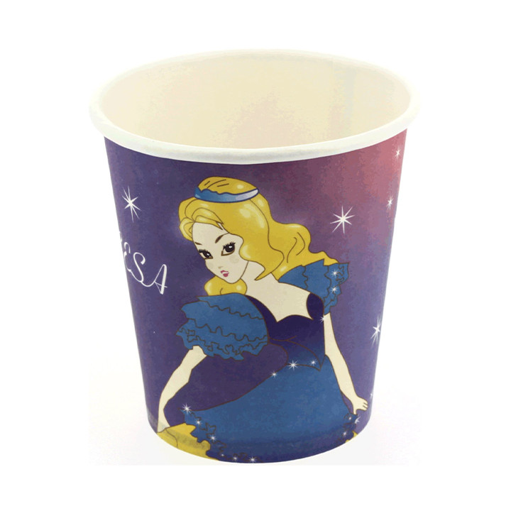 Paper Cup Princess Design 200 ml (500 Units)