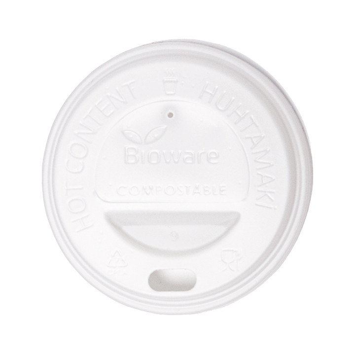 Lid for Paper Cup Hole White 6Oz/8Oz Ø7,0cm (100 Units)  