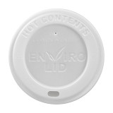 Lid for Paper Cup Hole White 12, 16 and 22 Oz Ø9,0cm (100 Units)