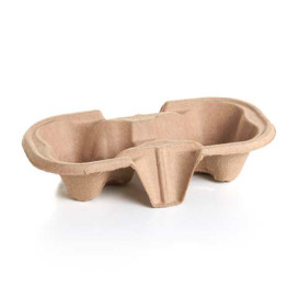 Paper Cup Carrier with 2 Holes (100 Units)