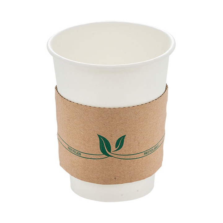 Paper Cup Sleeve Corrugated 12 / 20 Oz (1.000 Units)