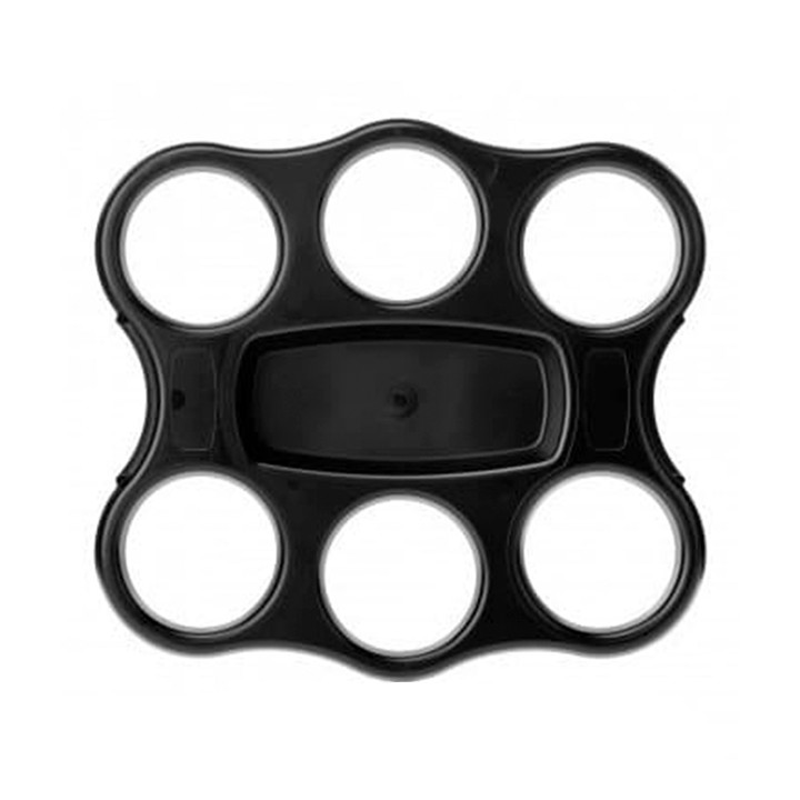 Plastic Cup Carrier PS Reusable Tray 6 Slots (1 Unit) 