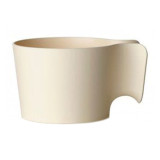 Plastic Cup Holder PP Vanille (12 Units)