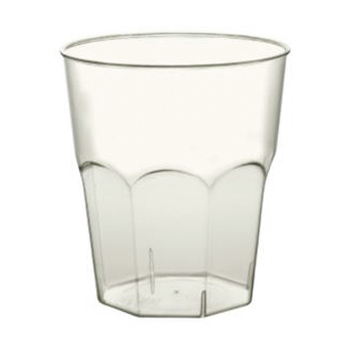 Cornstarch Cup PLA Hard Biodegradable Clear 420ml (20 Units) 