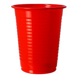 Cornstarch Cup PLA Red 200ml Ø7cm (50 Units)