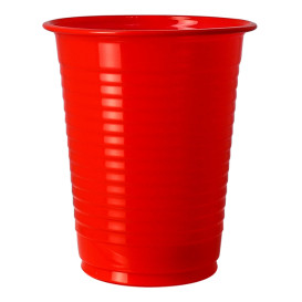 Cornstarch Cup PLA Red 200ml Ø7cm (50 Units)