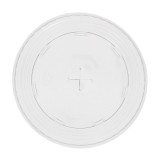 Plastic Lid with Straw Slot PET Ø9,5cm for PLA and PET Cups 265, 364, 425, 450 and 550ml (50 Units)