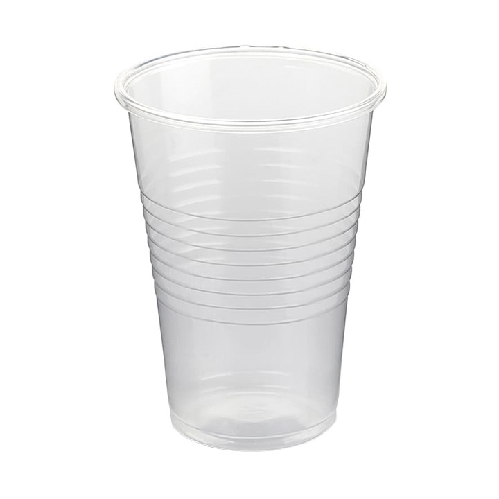 Plastic Cup PP Wrapped Clear 220ml (50 Units) 
