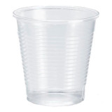 Plastic Cup PP Clear 166ml Ø7,0cm (100 Units)  