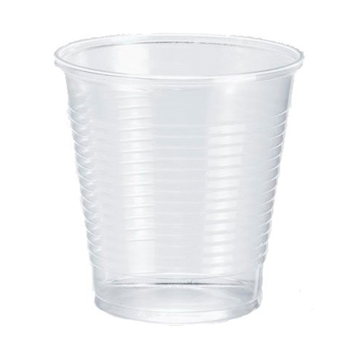 Plastic Cup PP Clear 166ml Ø7,0cm (100 Units)  