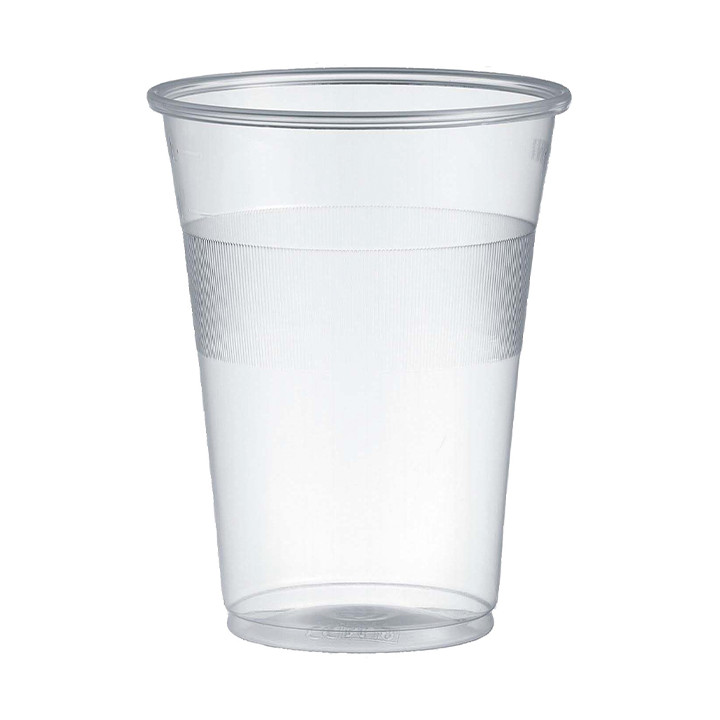 Plastic Cup PP Clear 300ml Ø7,7cm (50 Units) 