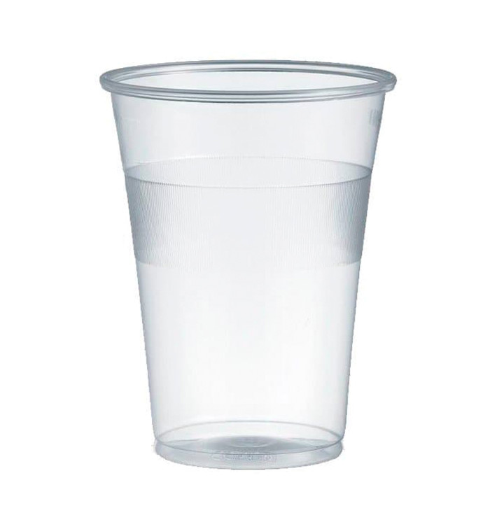 Plastic Cup PP Clear 350ml Ø8,3cm (50 Units) 
