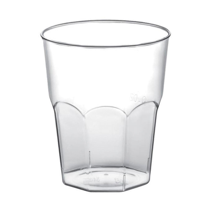 Plastic Shot PP Clear Ø45mm 50ml (1000 Units)